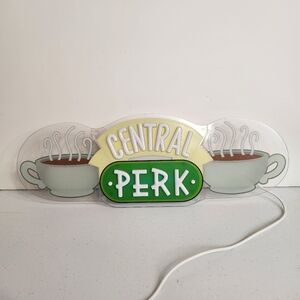Friends Central Perk LED Neon Light Sign USB Wall Mountable Coffee Bar lights up